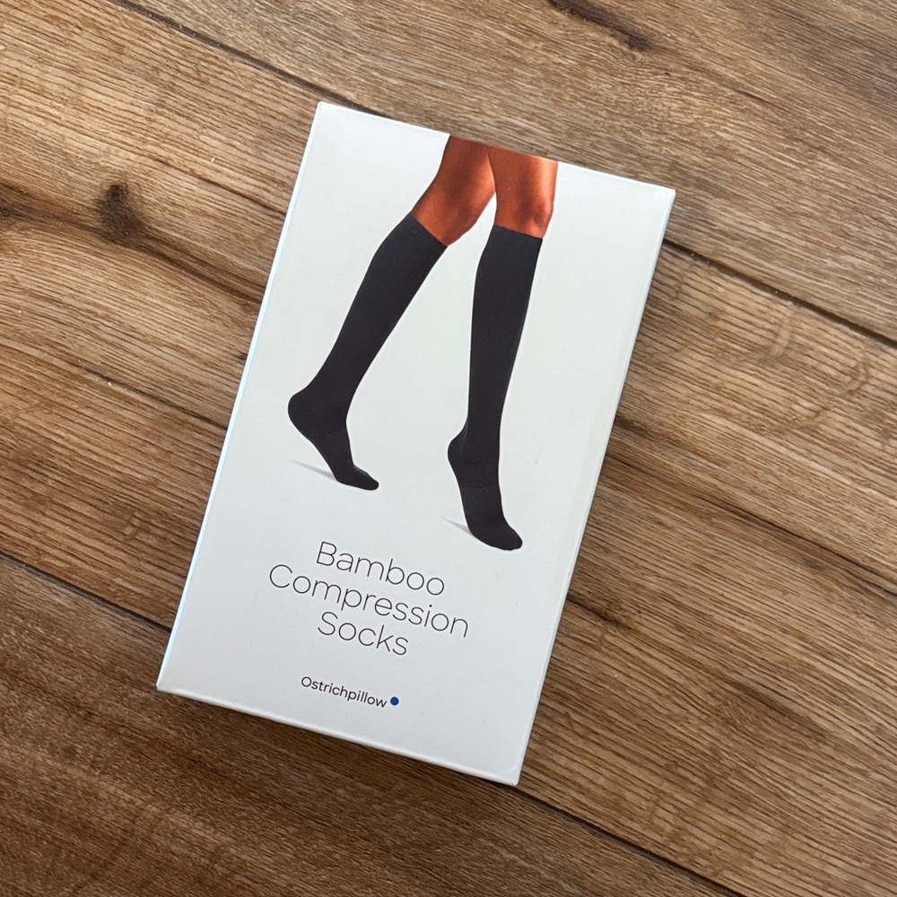 Bamboo Compression Socks - Black